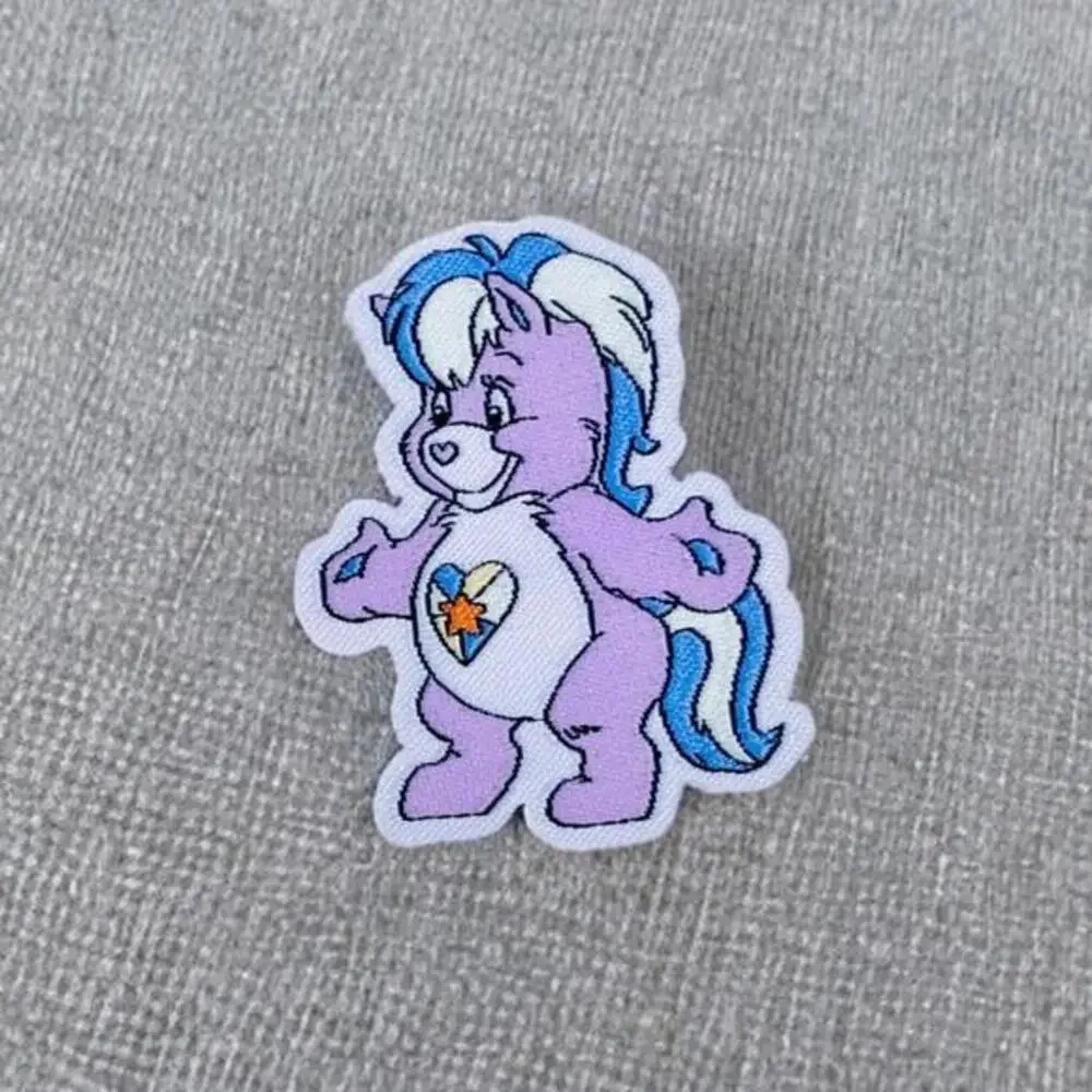 Care Bears Iron On Patch 2” Noble Heart Horse Nostalgia 80s Care Bear Cousin
